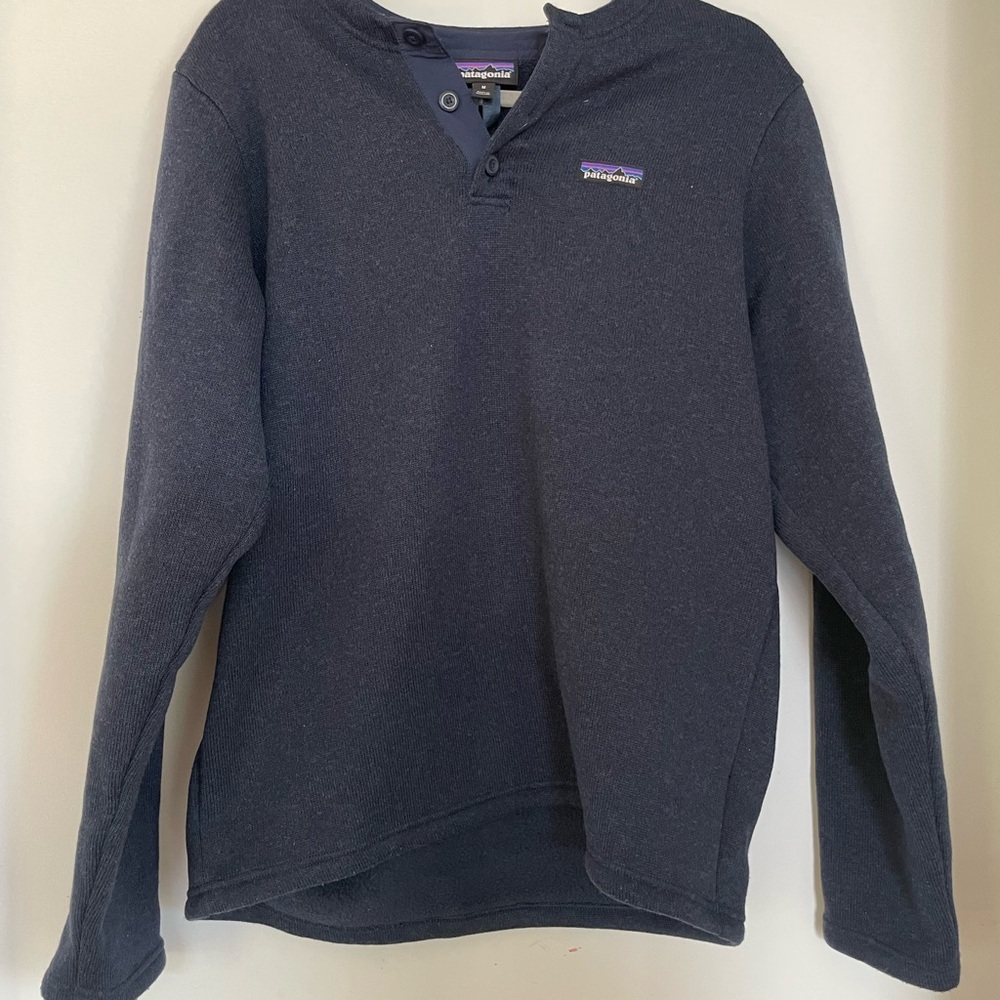 Patagonia Black Long Sleeve Henley